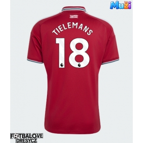 Manchester United Youri Tielemans #18 Domácí Dres 2026-27 Krátký Rukáv